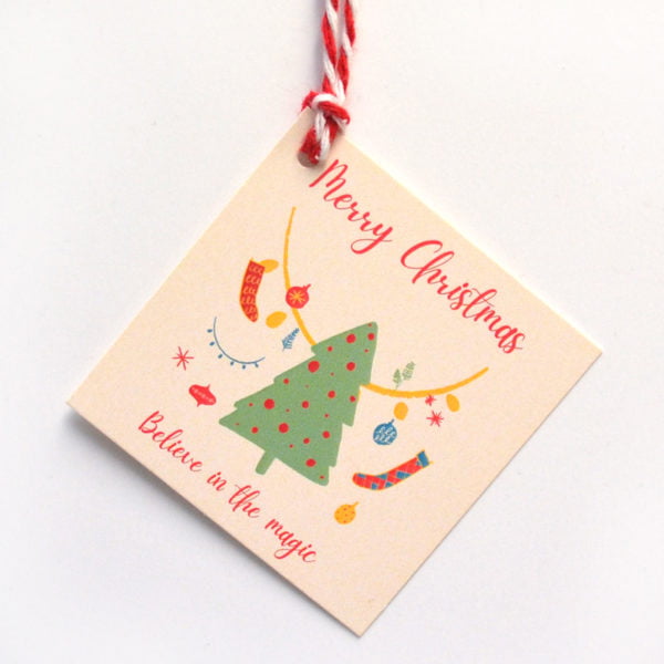 christmas tag