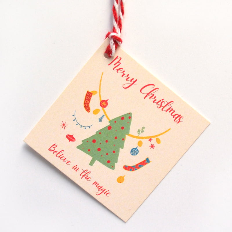 christmas tag