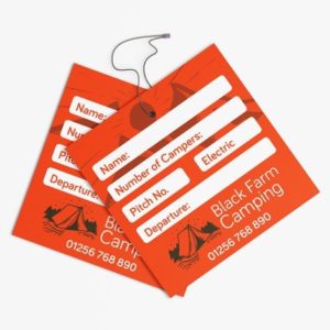 Square Printed Swing Tags