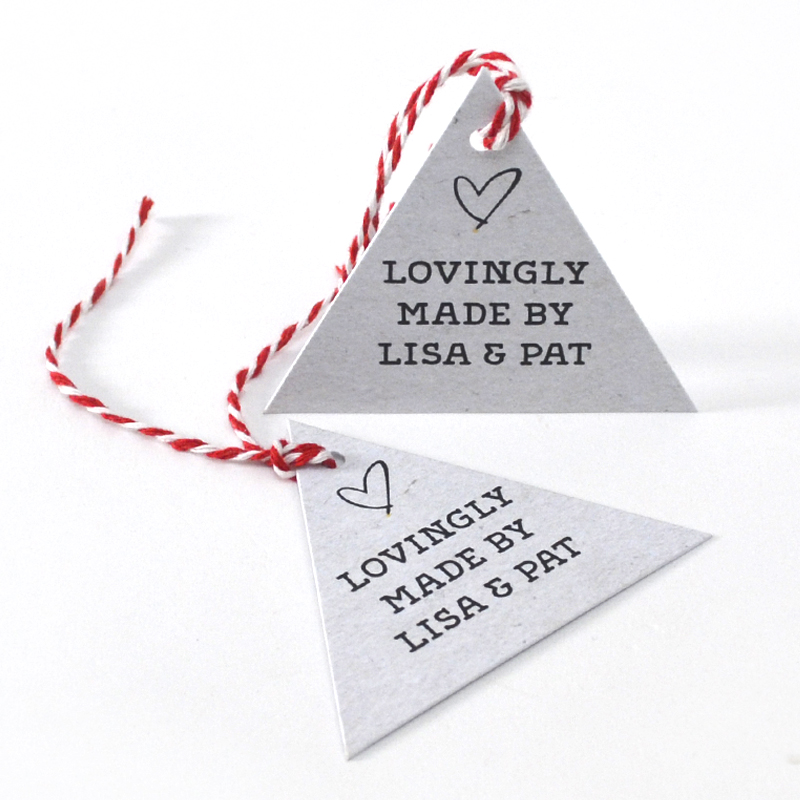 triangular swing tags