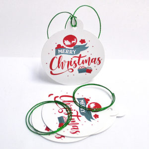 Christmas decoration tag