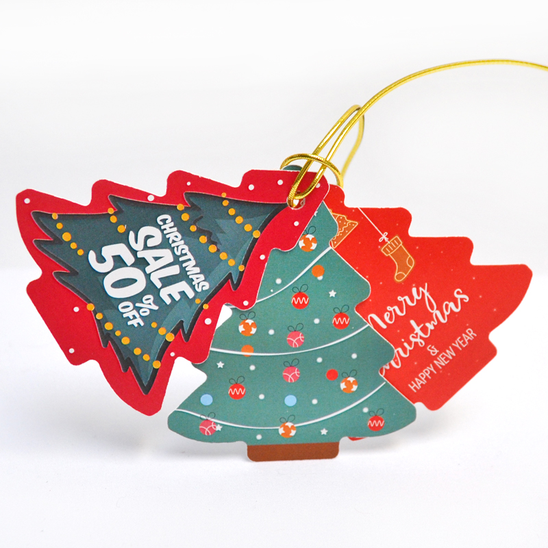 christmas tree swing tags