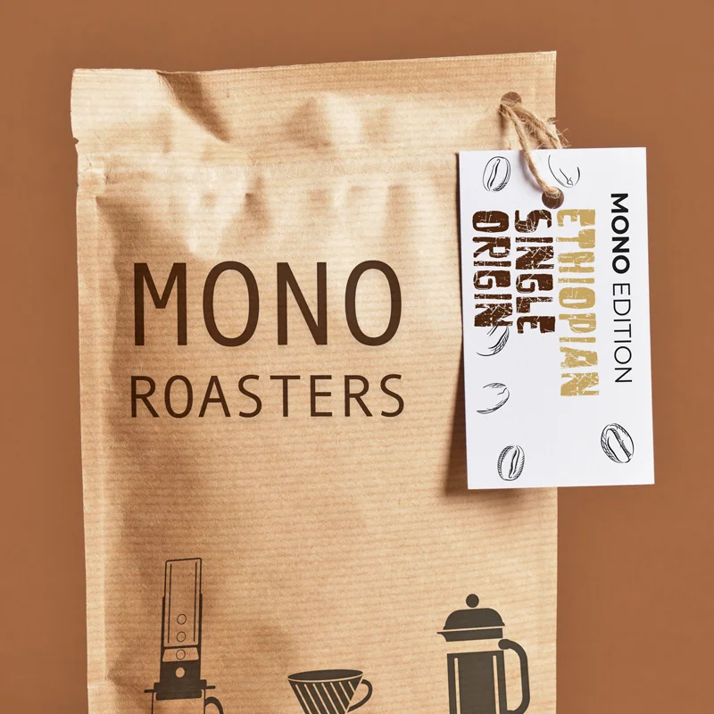 Gallery 6 coffee bag swing tag