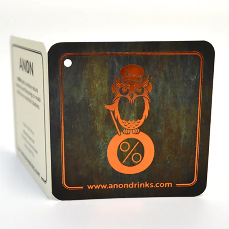 copper foil swing tag