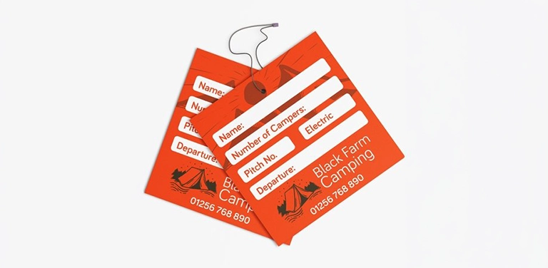 variable data swing tag
